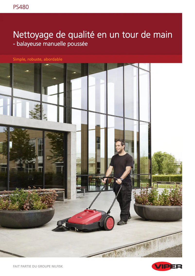 Image de la première page du manuel de l'appareil PS480