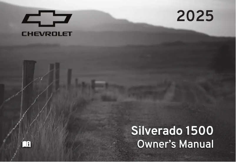 Image de la première page du manuel de l'appareil Silverado (2025)