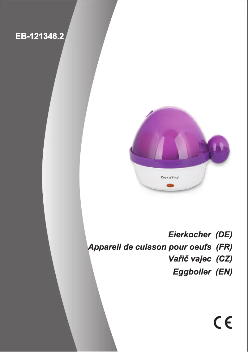 Page 1 de la notice Manuel utilisateur Emerio EB-121346.2