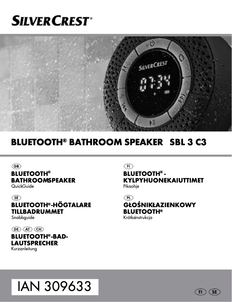 Page 1 de la notice Manuel utilisateur SilverCrest SBL 3 C3