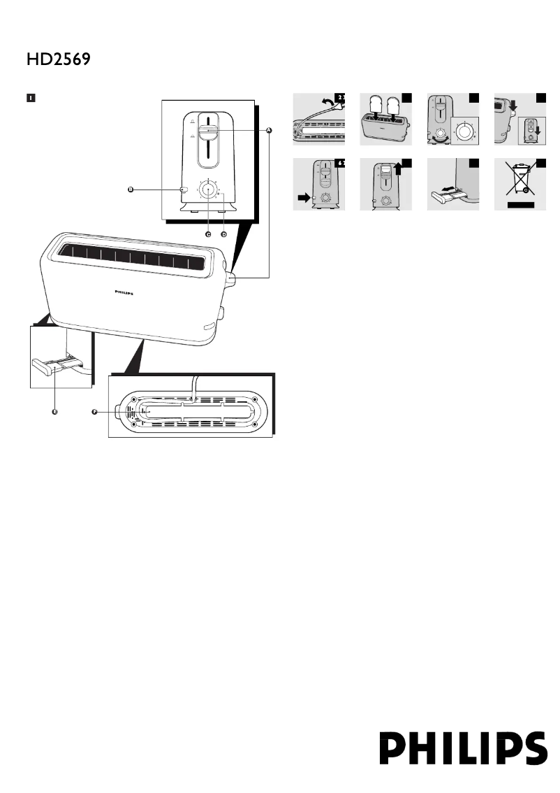 Página 1 del manual Manual de usuario Philips Daily Collection HD2569