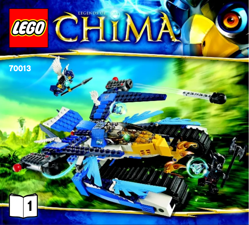 Page 1 de la notice Manuel utilisateur Lego Chima 70013
