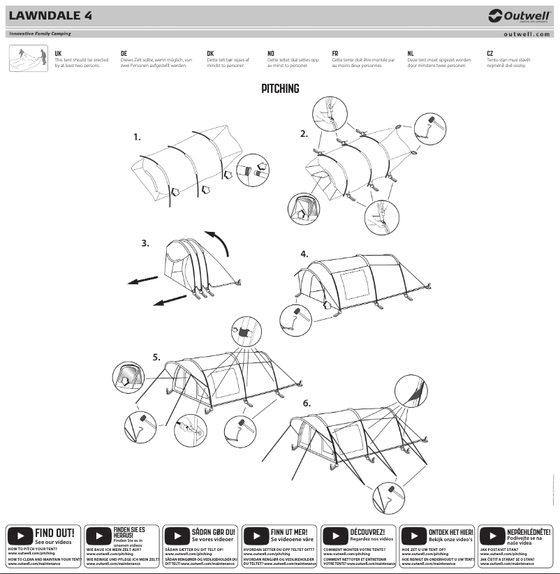 Image de la première page du manuel de l'appareil Lawndale 4