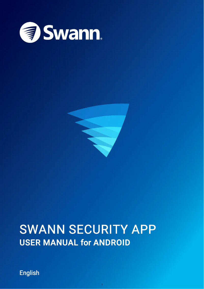 Página 1 del manual Manual de usuario Swann SWPRO-1080DER-EU