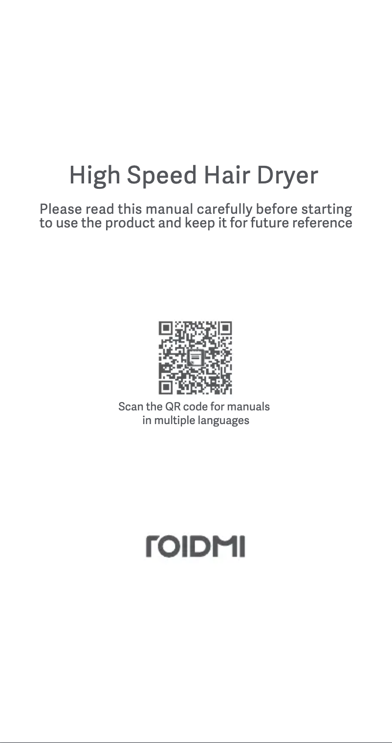 Image de la première page du manuel de l'appareil Miro