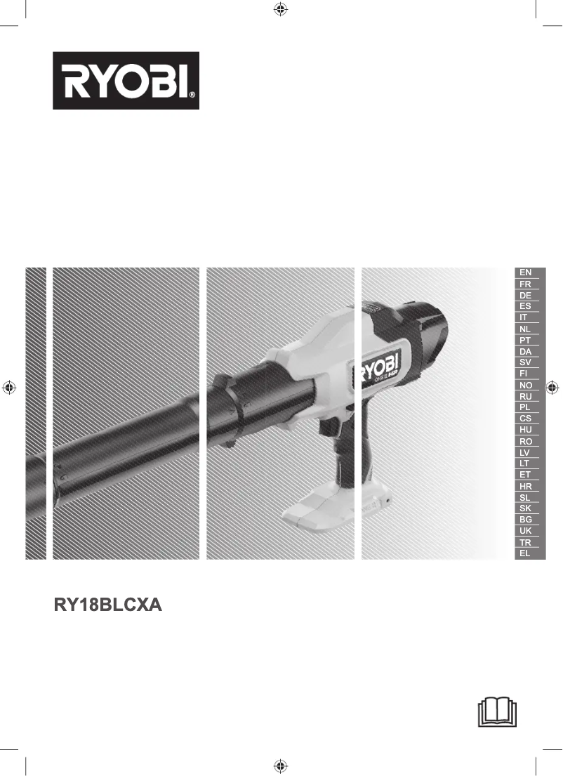 Page n°1 - Manuel utilisateur RYOBI One+ RY18BLCXA