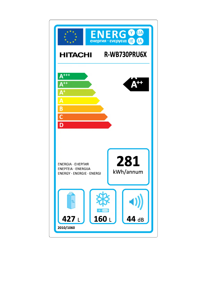 Image de la première page du manuel de l'appareil R-WB730PRU6X