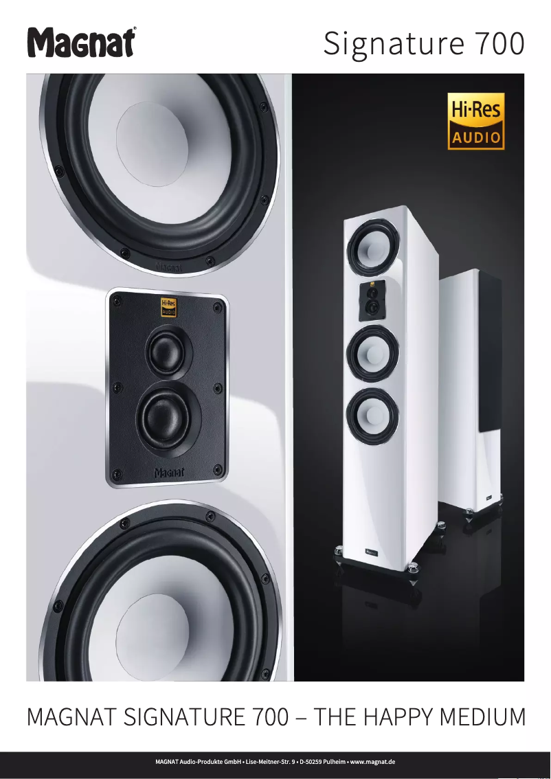 Image de la première page du manuel de l'appareil Signature Center 73