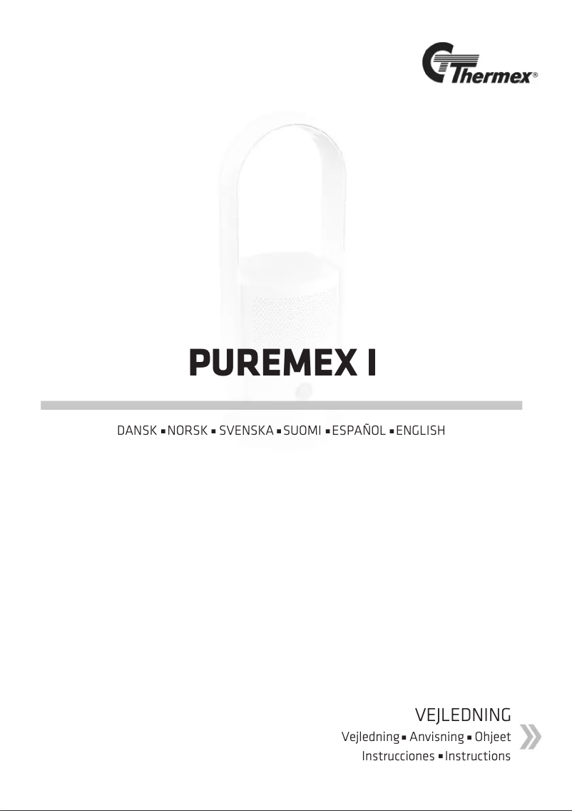 Page 1 de la notice Guide d'installation Thermex Puremex 1