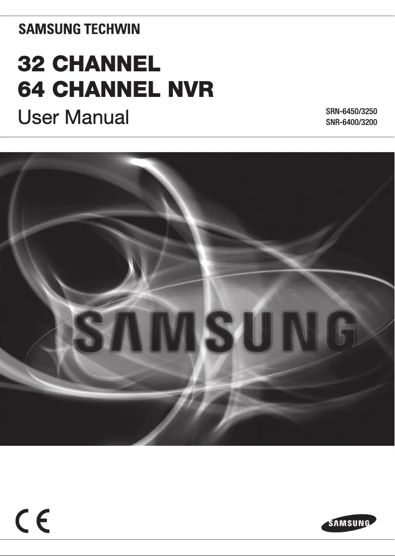 Page 1 de la notice Manuel utilisateur Samsung SRN-3250