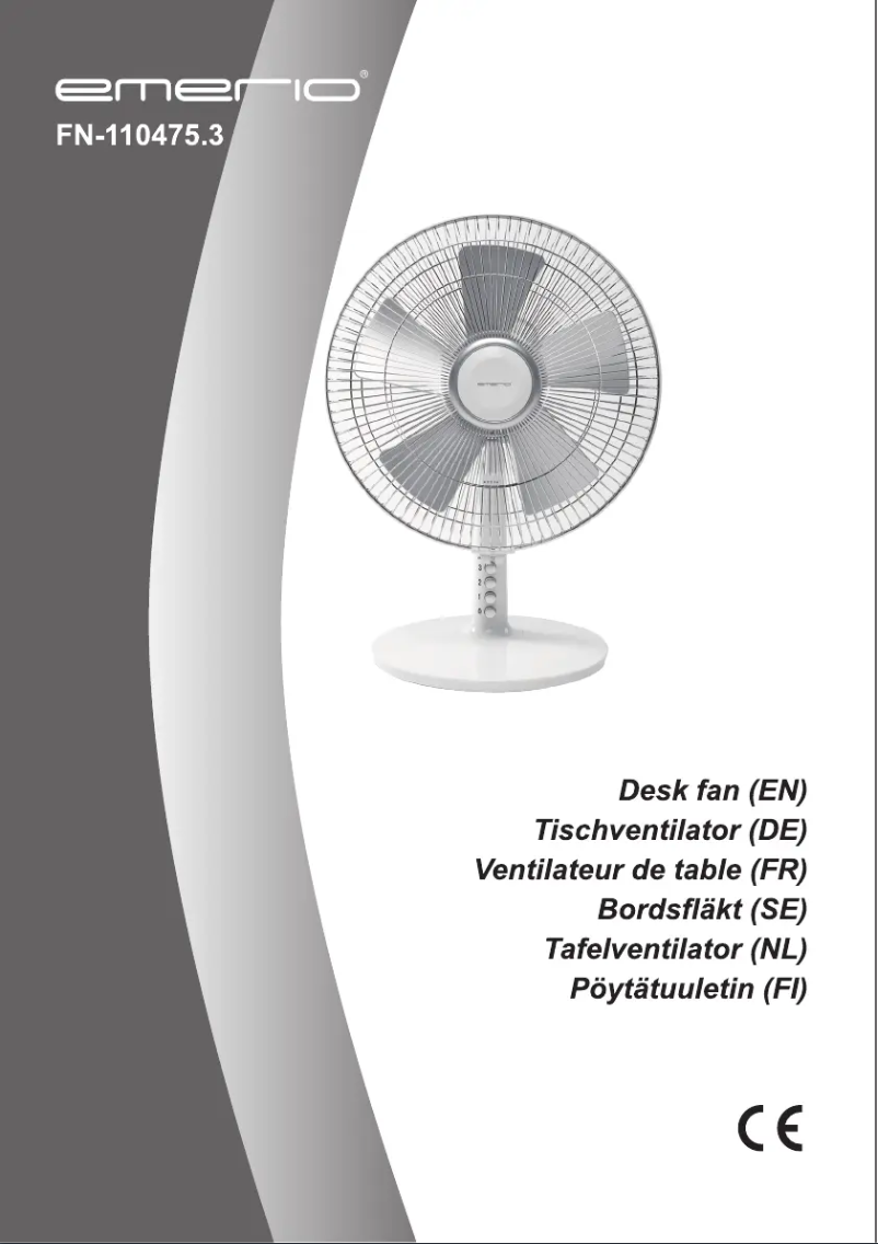 Image de la première page du manuel de l'appareil FN-110475.3