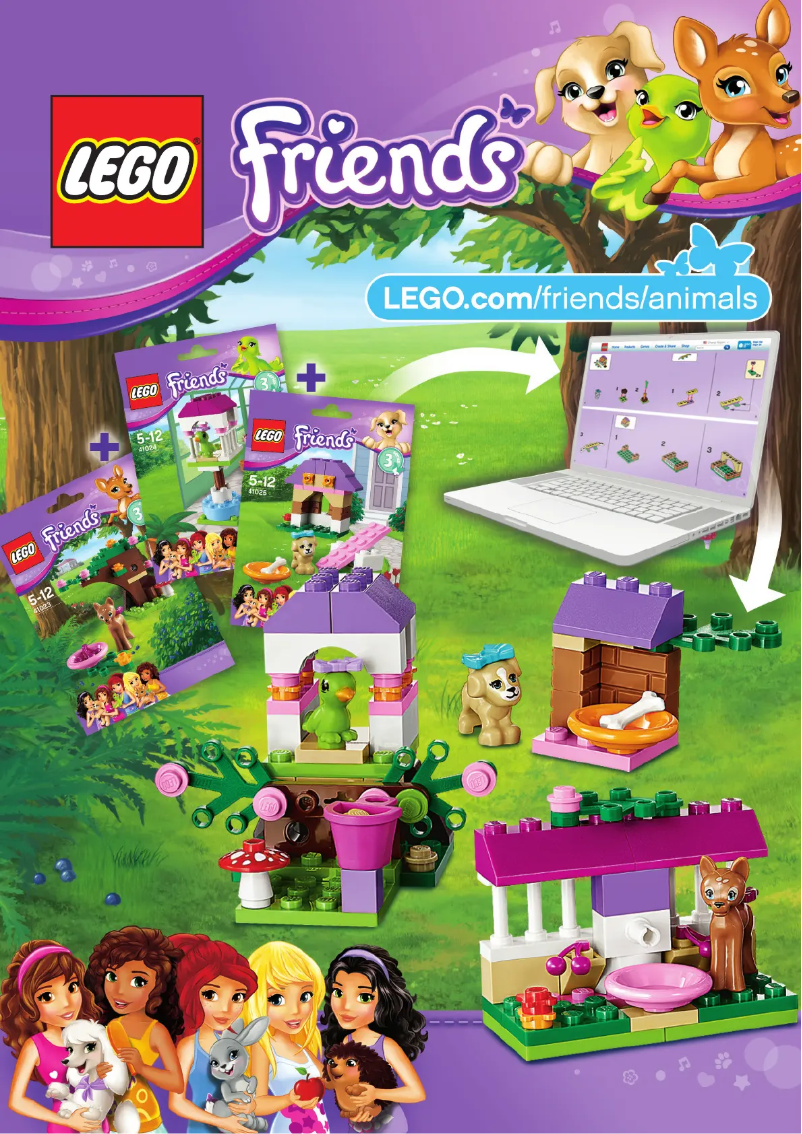 Page n°1 - Manuel utilisateur Lego Friends 41024