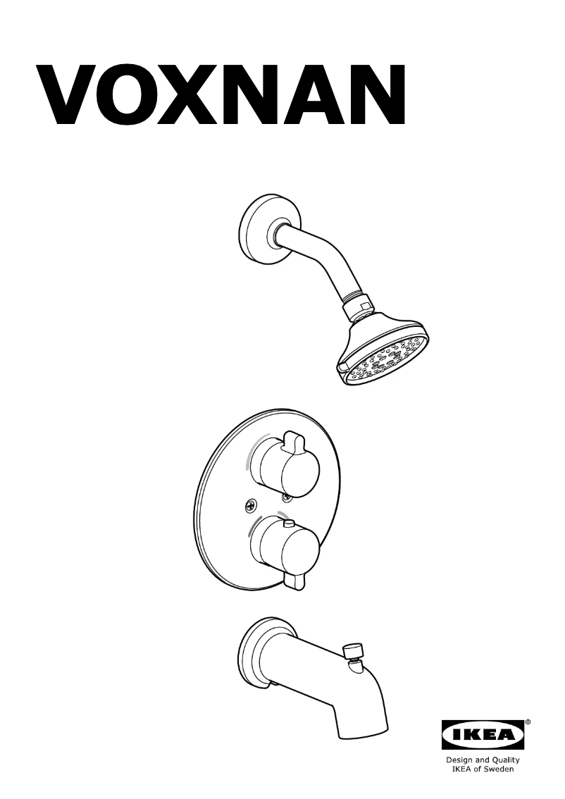 Image de la première page du manuel de l'appareil VOXNAN 003.426.21