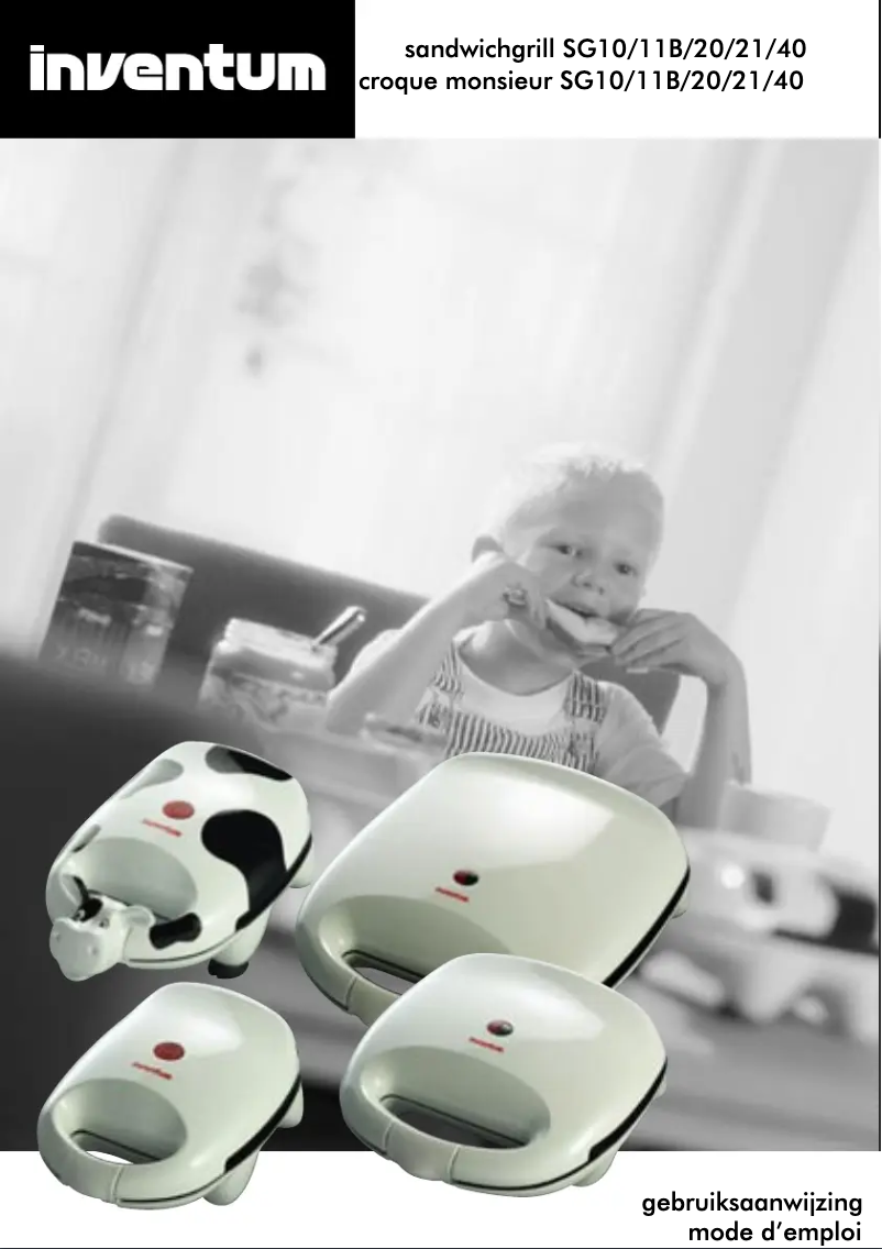 Page 1 de la notice Manuel utilisateur Inventum SG 11