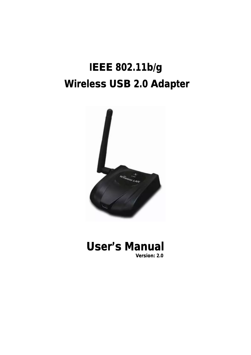 Page n°1 - Manuel utilisateur EnGenius EUB-362 EXT