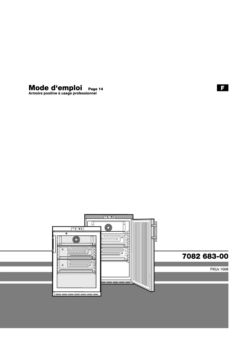 Page 1 de la notice Manuel utilisateur Liebherr FKUv 1662