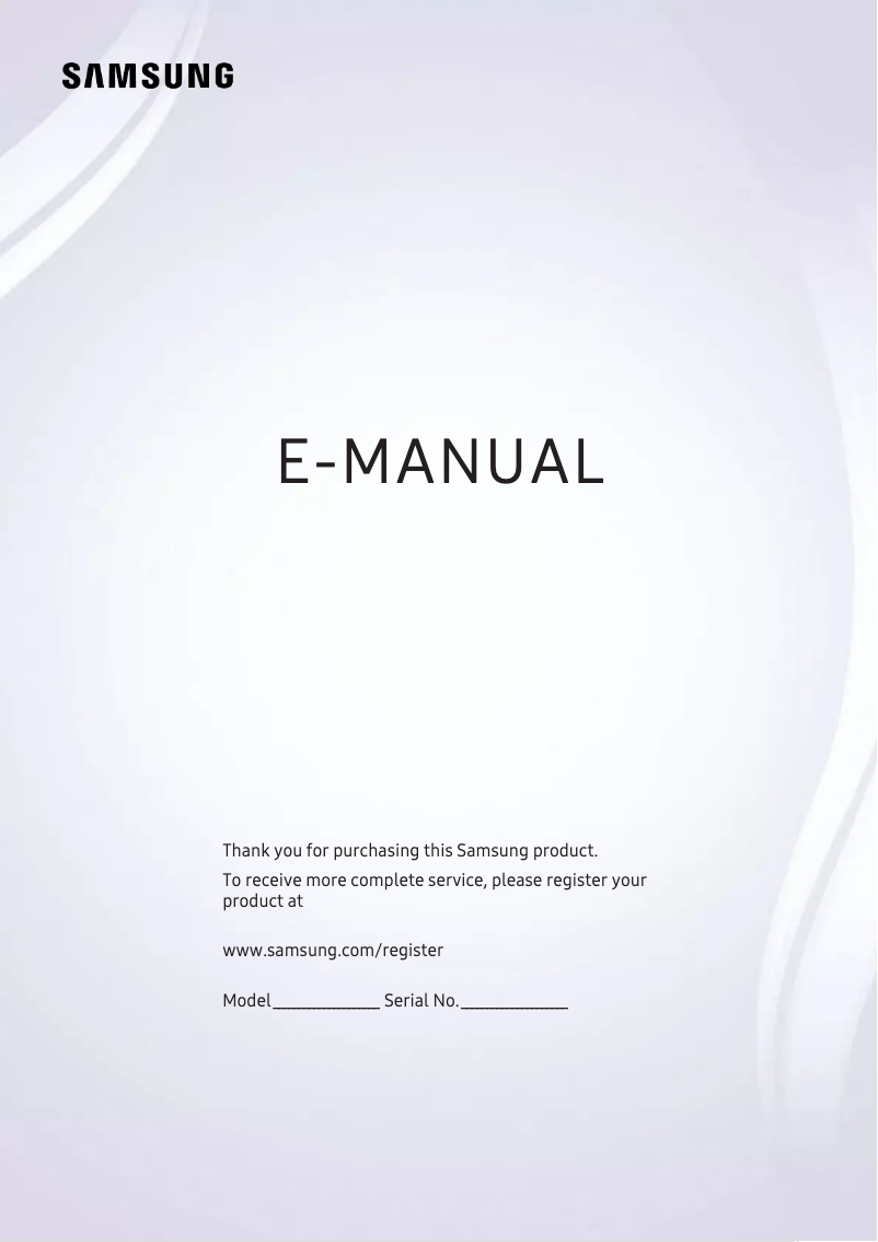 Image de la première page du manuel de l'appareil UA78KU6570U