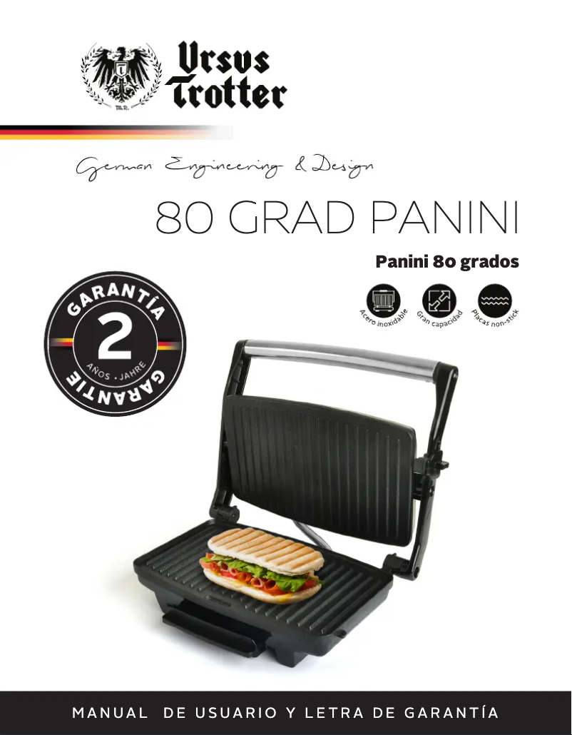 Page n°1 - Manuel utilisateur Ursus Trotter UT-STULK1000