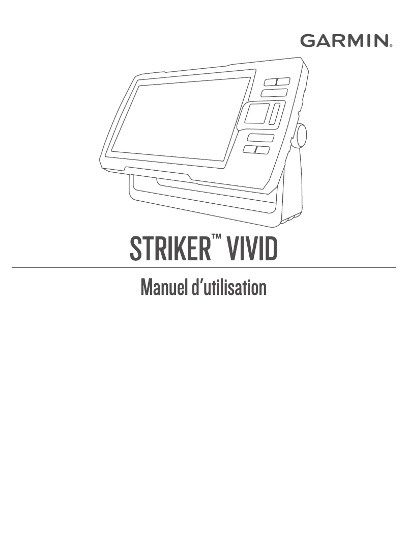 Image de la première page du manuel de l'appareil STRIKER Vivid 7sv