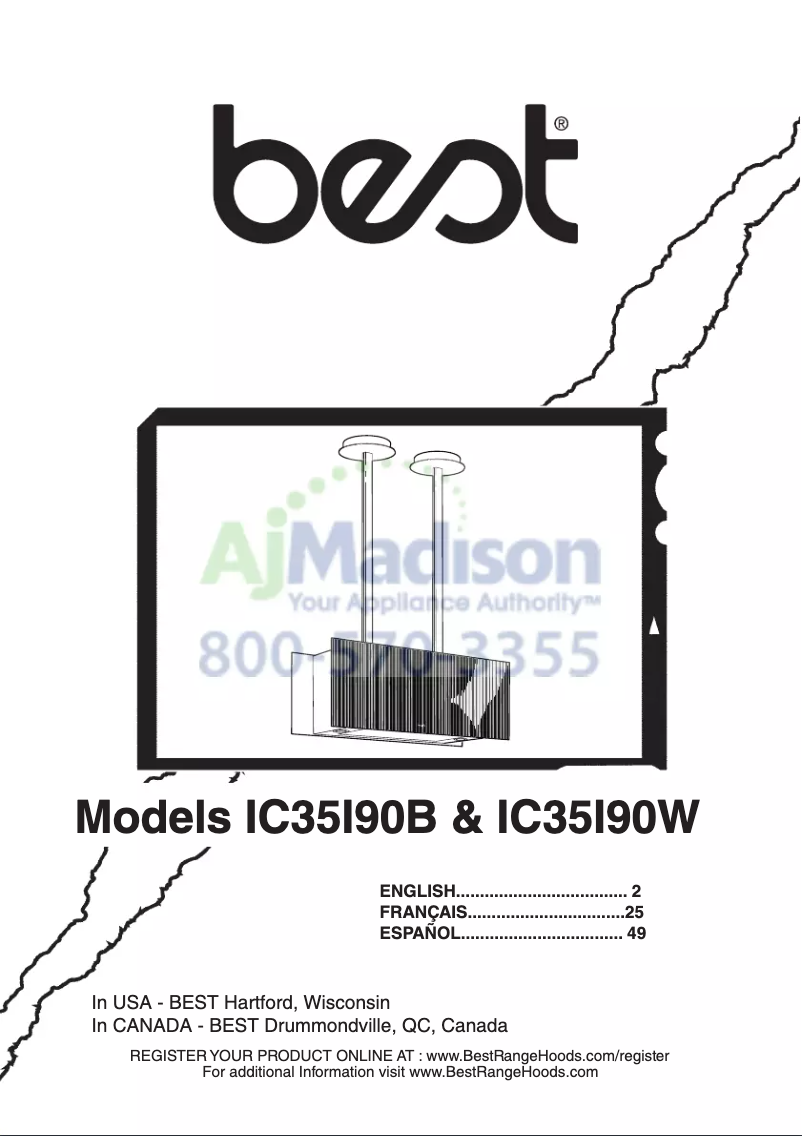 Page n°1 - Manuel utilisateur Best IC35I90B
