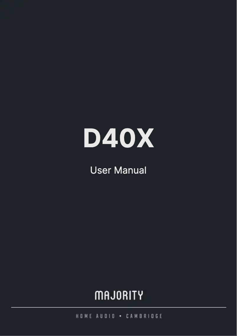 Image de la première page du manuel de l'appareil D40X