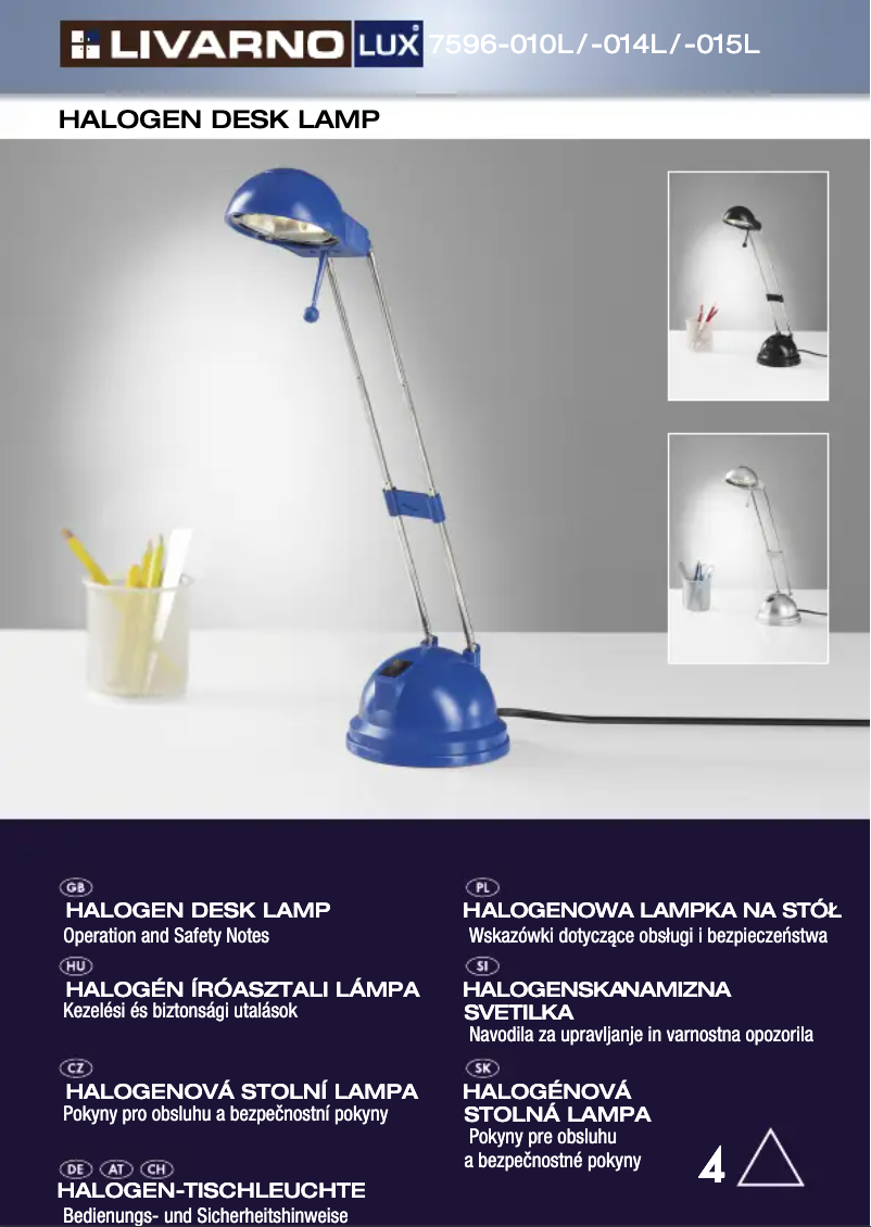 Page n°1 - Manuel utilisateur Livarno Lux IAN 066917