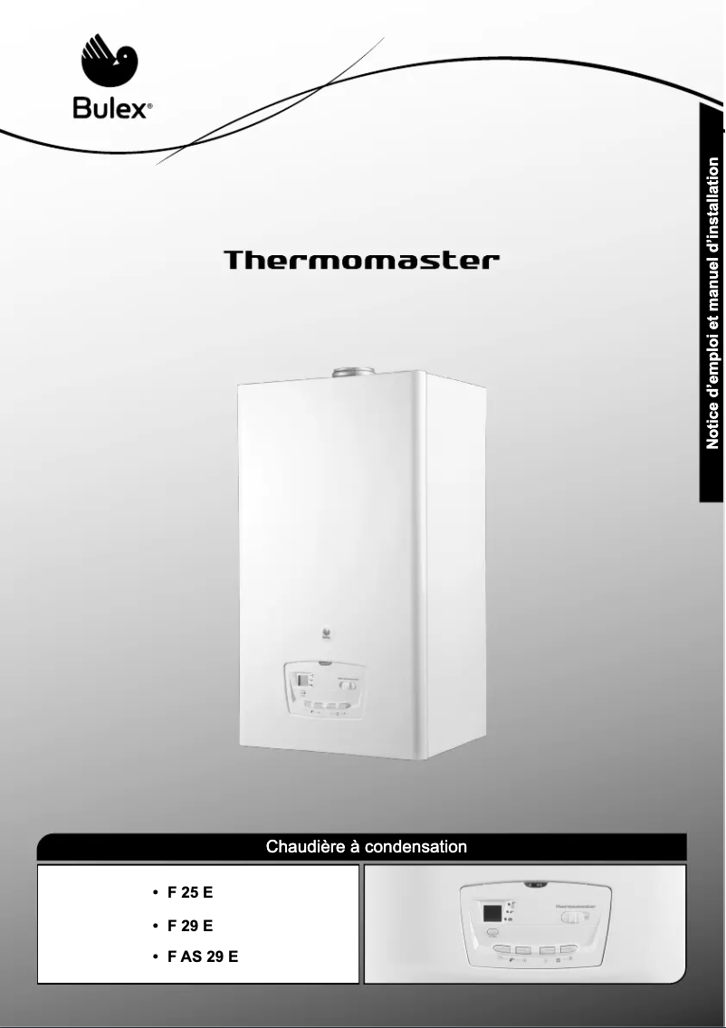 Page n°1 - Manuel utilisateur Bulex F 29 E