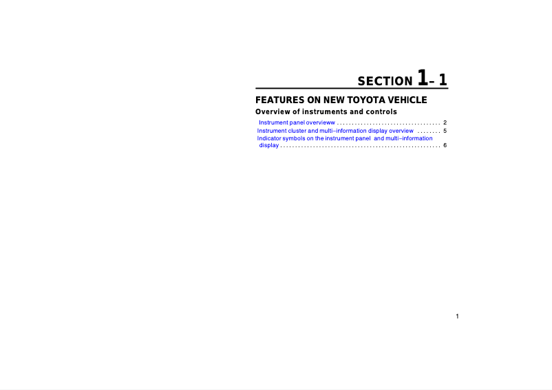 Page 1 de la notice Manuel utilisateur Toyota Prius (2005)