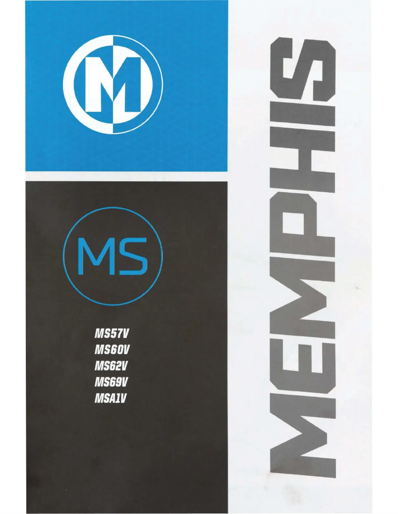 Page 1 de la notice Manuel utilisateur Memphis Audio MS57V