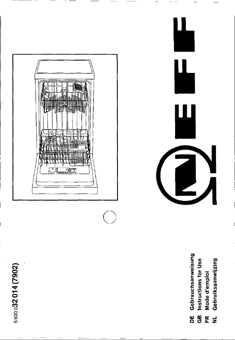 Page n°1 - Manuel utilisateur Neff S 4956