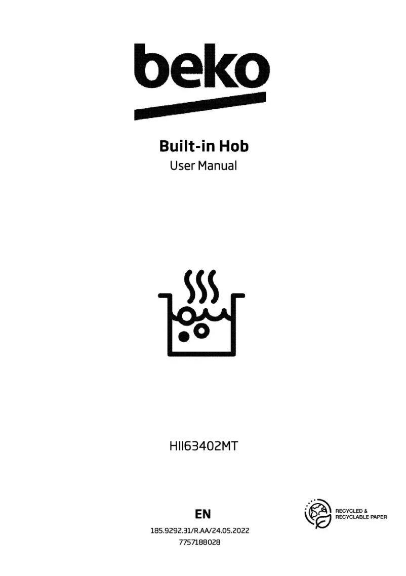 Image de la première page du manuel de l'appareil HII63402MT