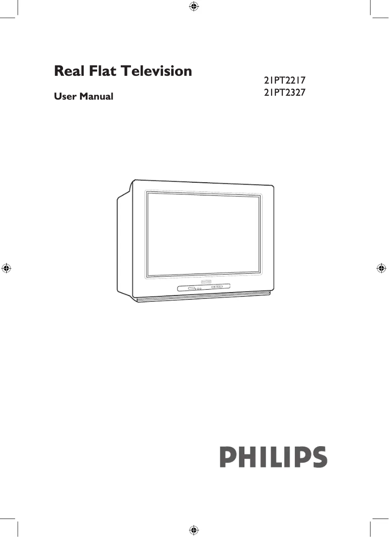 Page 1 de la notice Manuel utilisateur Philips 21PT2217B