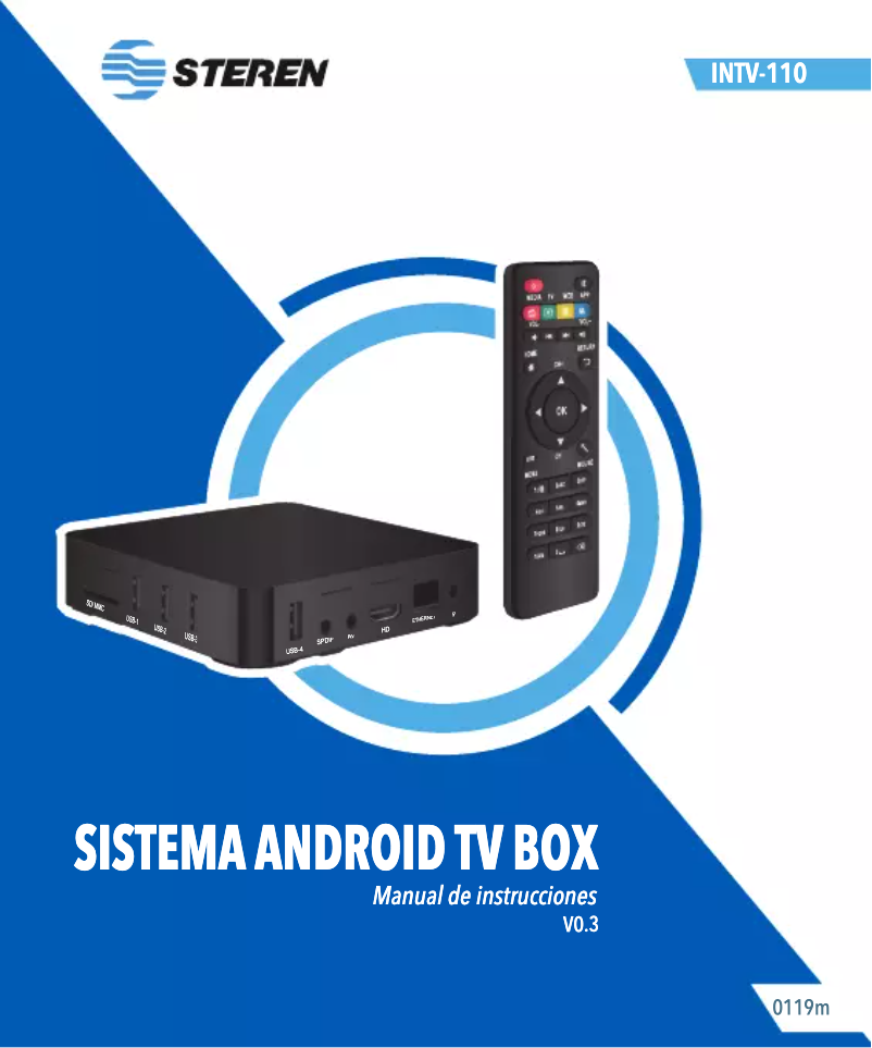 Page 1 de la notice Manuel utilisateur Steren INTV-110