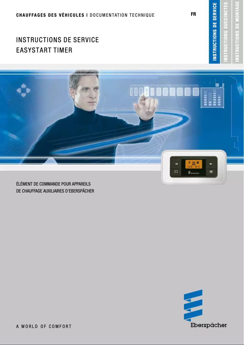 Page n°1 - Manuel utilisateur Eberspacher EasyStart Timer