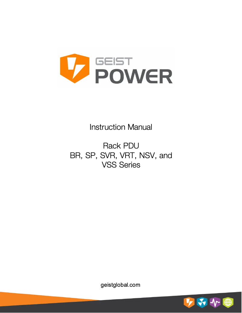 Page 1 de la notice Manuel utilisateur Geist BR060-1023