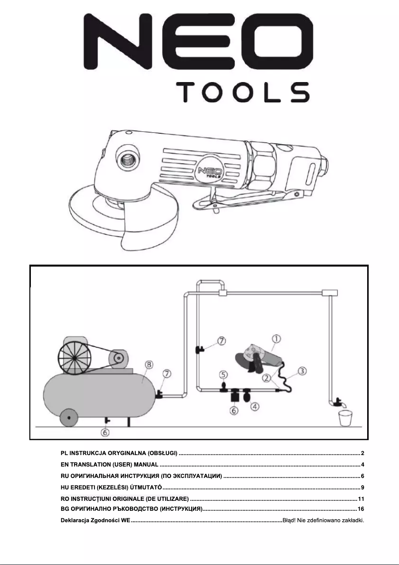 Page n°1 - Manuel utilisateur Neo 14-508