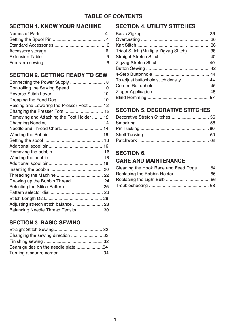 Image de la première page du manuel de l'appareil MeStyle 100