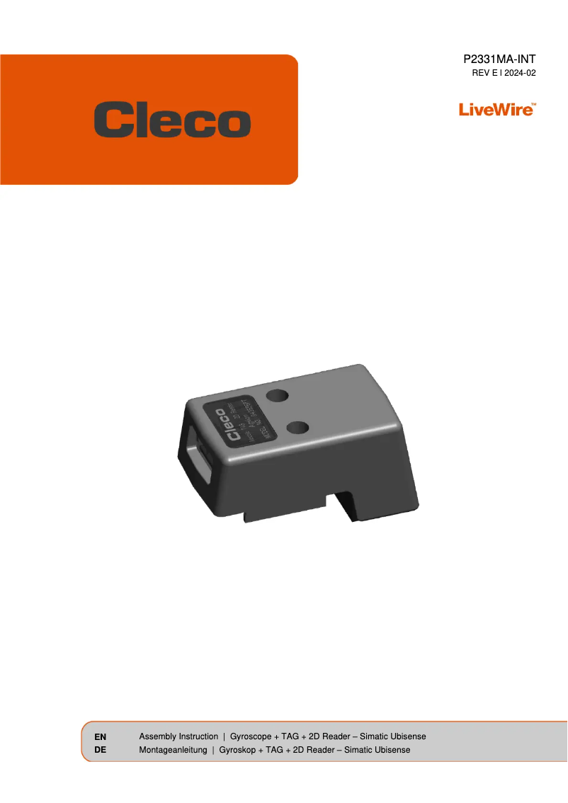 Image de la première page du manuel de l'appareil 17BPYPB07QL