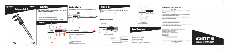 Page n°1 - Manuel utilisateur Steren HER-411
