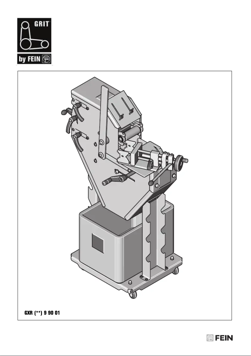 Image de la première page du manuel de l'appareil GRIT GXR