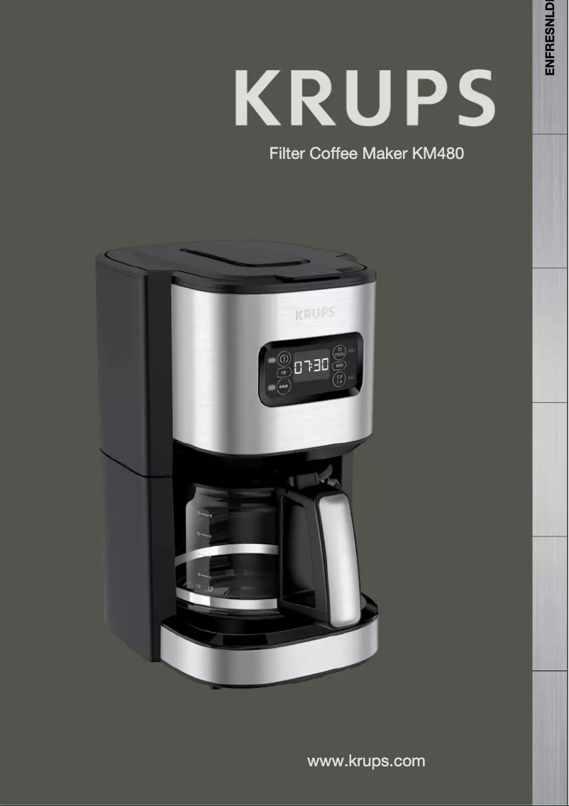 Image de la première page du manuel de l'appareil Excellence KM480