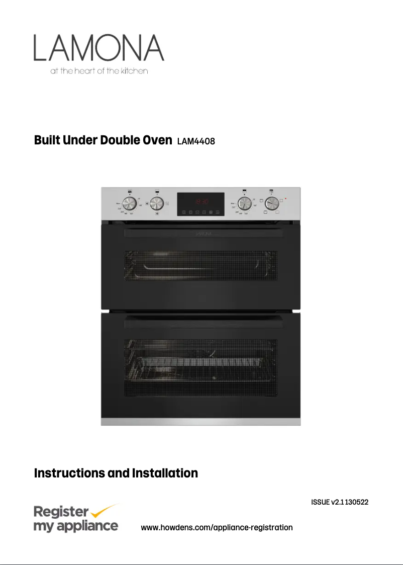 Page 1 de la notice Manuel utilisateur Lamona LAM4408