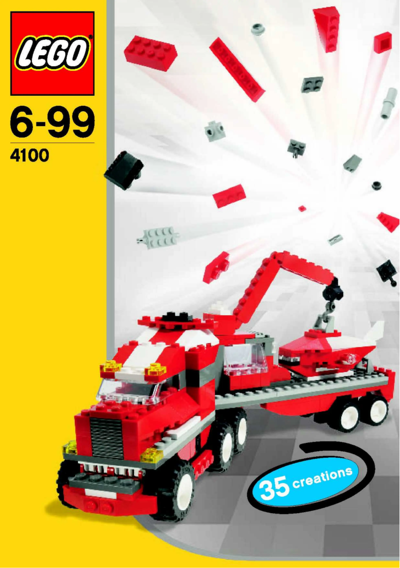 Page 1 de la notice Manuel utilisateur Lego Maximum Wheels