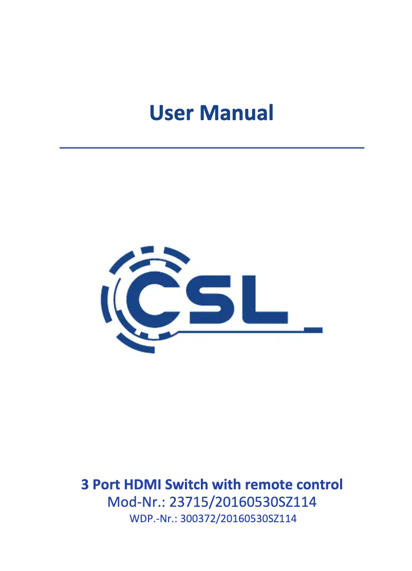 Imagen de la primera página del manual del dispositivo 300372