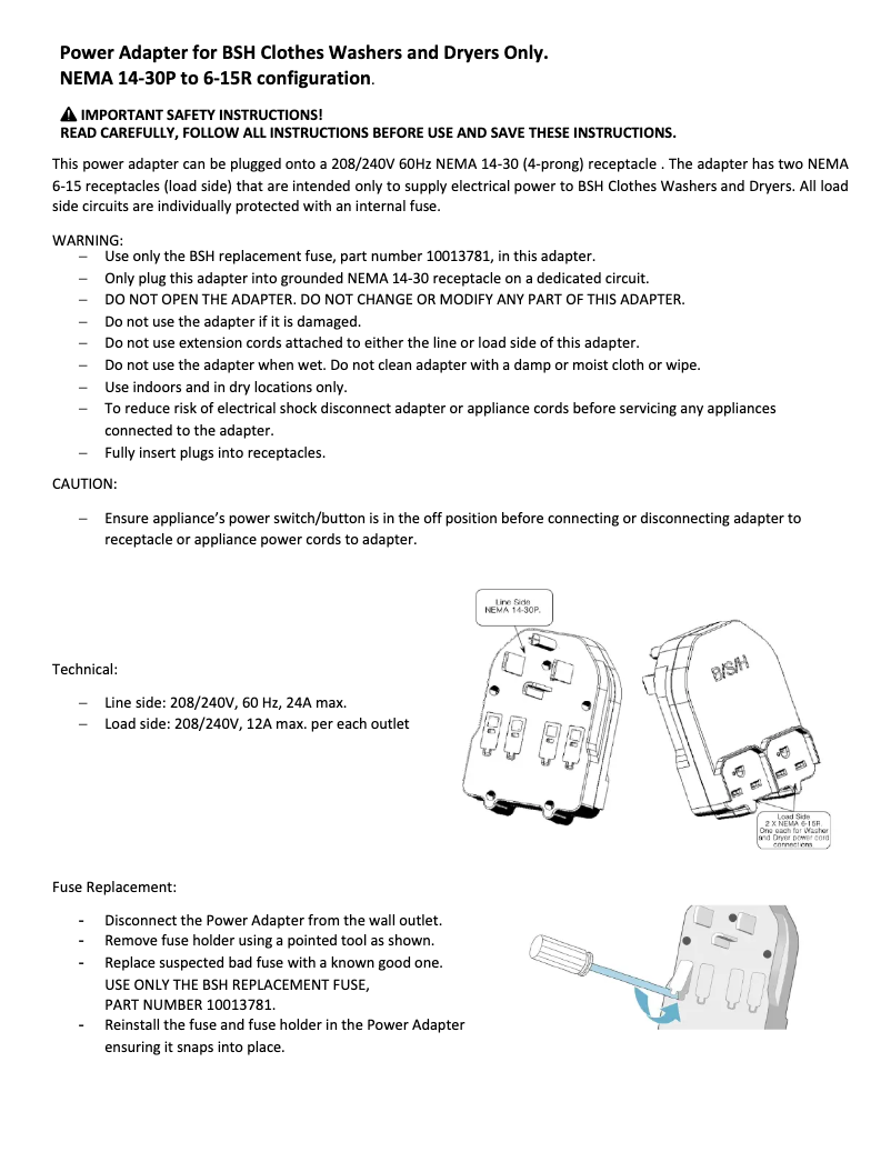 Page n°1 - Guide d'installation Bosch WTG865H4UC