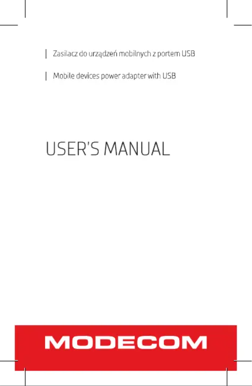 Imagen de la primera página del manual del dispositivo MC-45CU