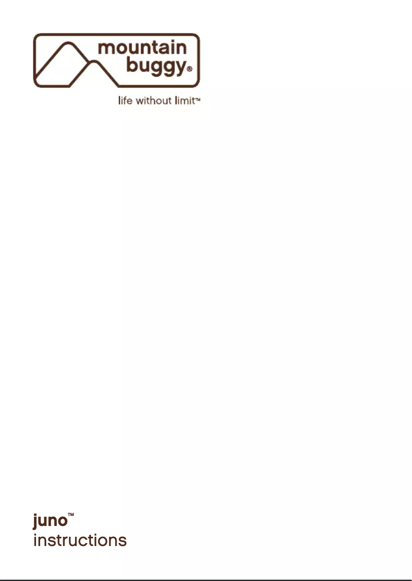 Image de la première page du manuel de l'appareil Juno