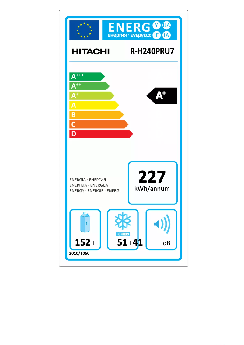 Imagen de la primera página del manual del dispositivo R-H240PRU7