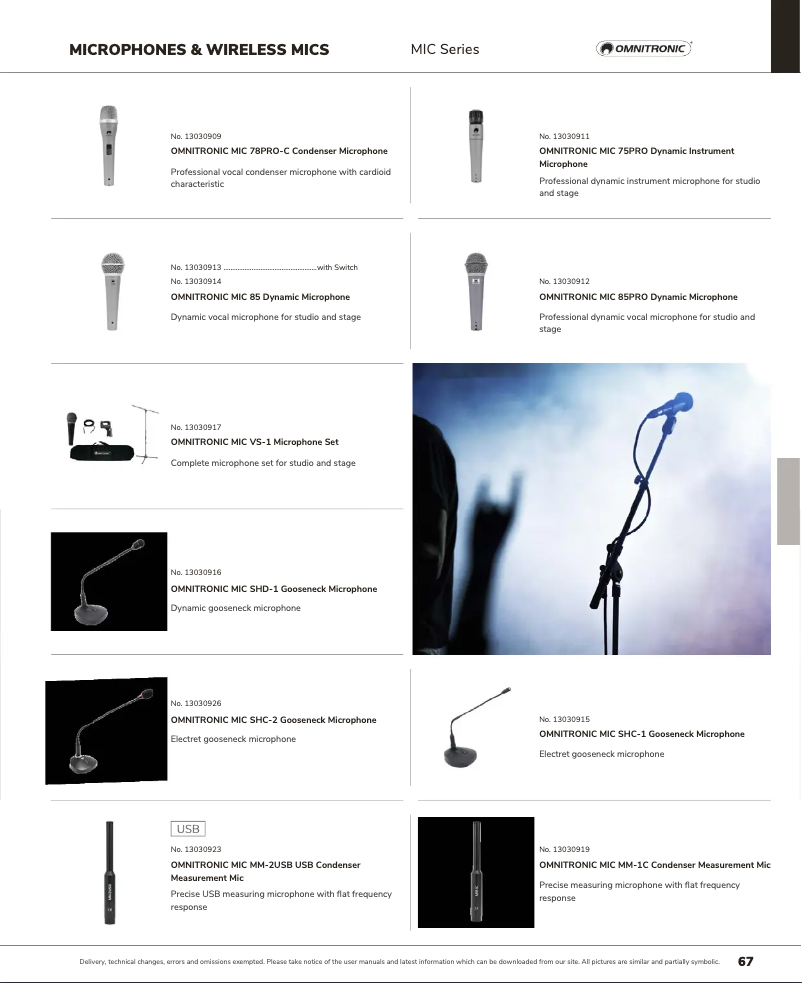 Page n°1 - Catalogue Omnitronic SHD-1