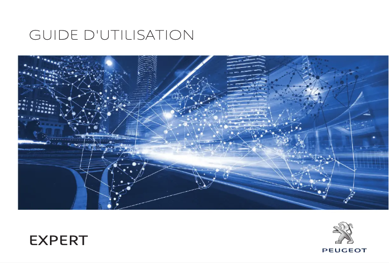 Page 1 de la notice Manuel utilisateur Peugeot Expert (2018)